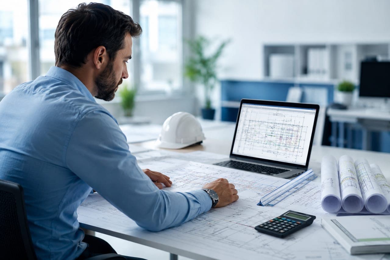 Construction estimating and blueprint takeoff services
