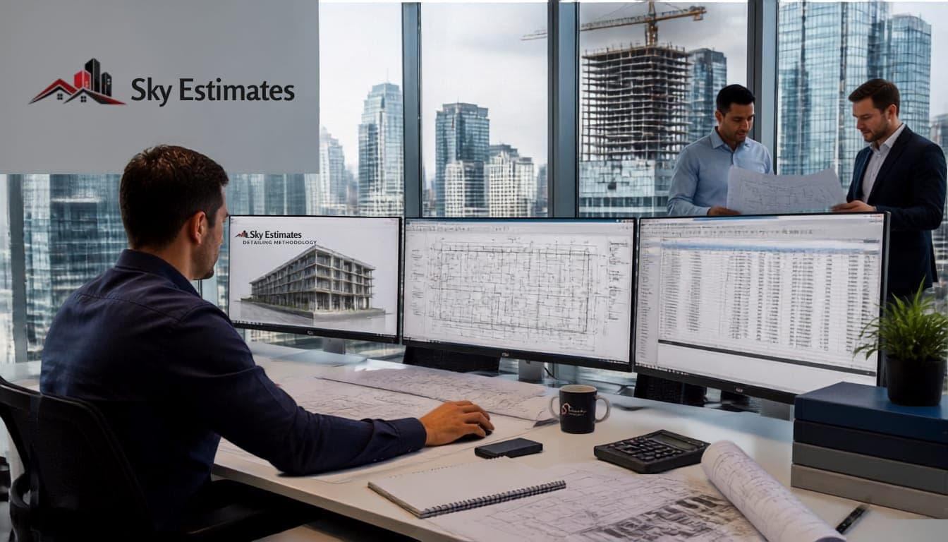 Construction estimating and blueprint takeoff services